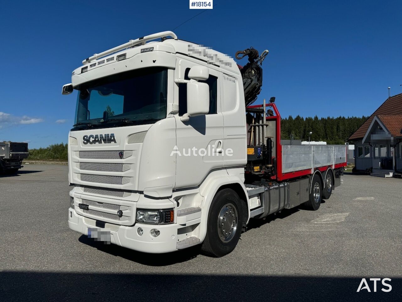 Scania 2620-K6 camión caja abierta