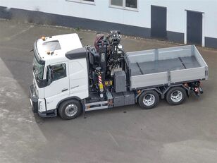Volvo FH 500 Flatbed + crane Fassi  F 545RA.2.26 XE camión caja abierta