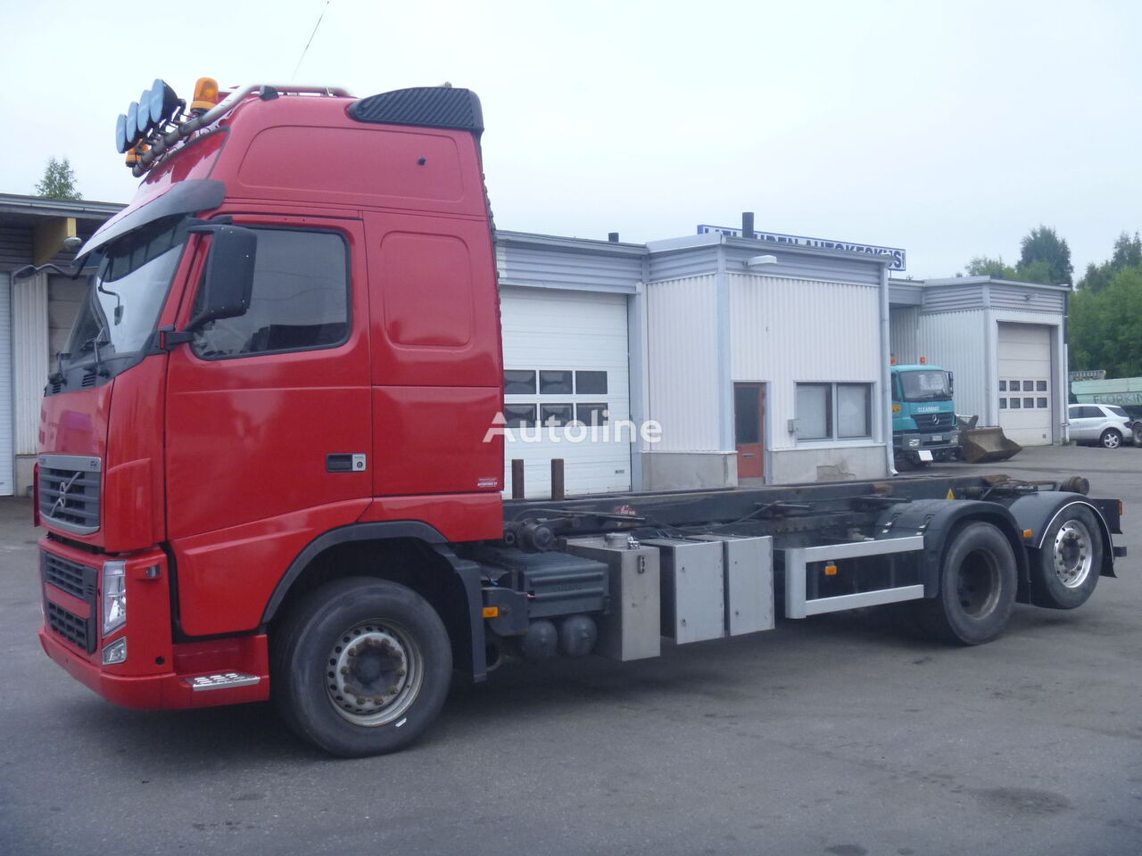 Volvo FH13 camión con sistema de cables