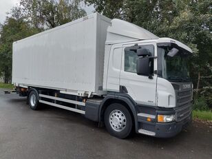 Scania P250 LL wechselkoffer + LBW / Automatic camión furgón