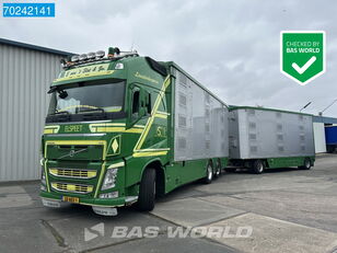 Volvo FH 540 6X2 NL-Truck Cattle transport I-Park Cool ACC Euro 6 camión para transporte de ganado