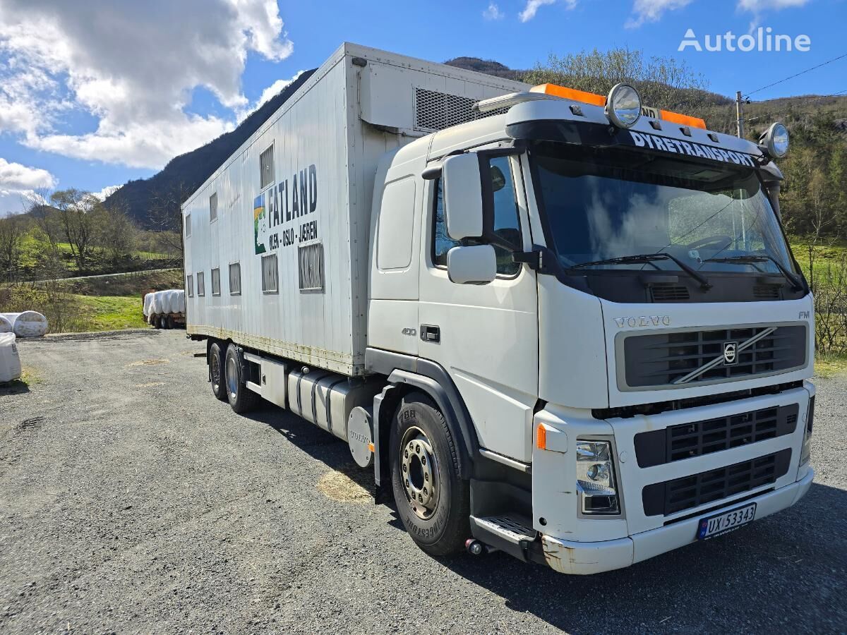 Volvo FM 400 602 camión para transporte de ganado