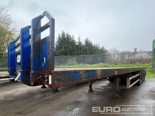 Montracon Tri Axle Flatbed Trailer camión plataforma