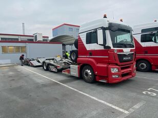 MAN TGS 18.480 + Rolfo Hercules EURO6 camión portacoches + remolque portacoches