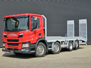 Scania P370 / 8x2*6 / OPRIJWAGEN / MACHINE TRANSPORT / NIEUW! camión portacoches nuevo