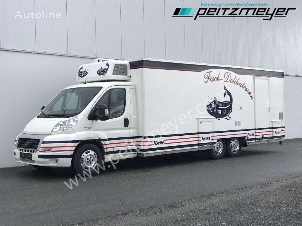 IVECO (I) Ducato  Verkaufswagen 6,3 m + Kühltheke, Fritteuse camión tienda