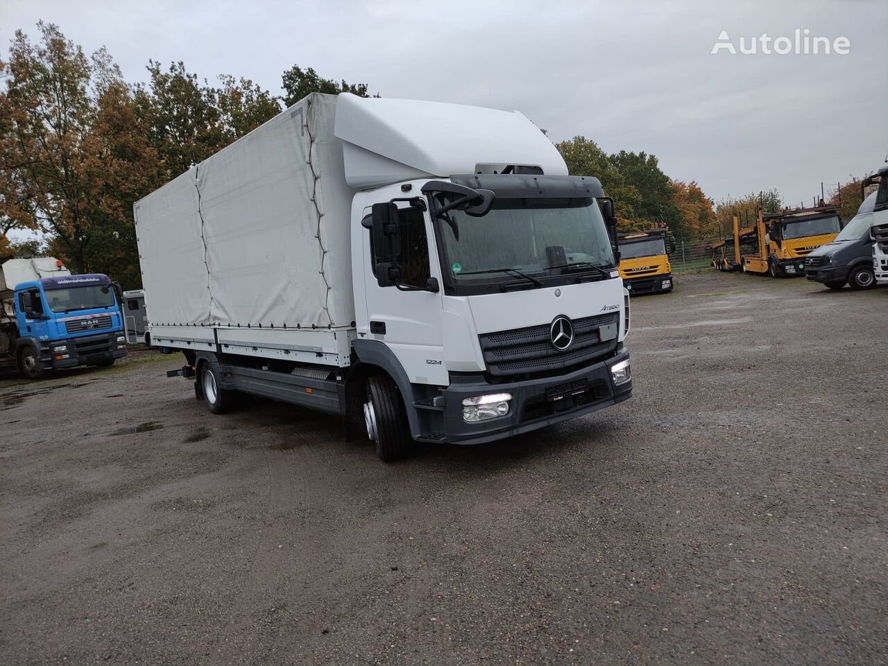 Mercedes-Benz Atego 1224  Klima ,LBW, Tüv Neue camión toldo