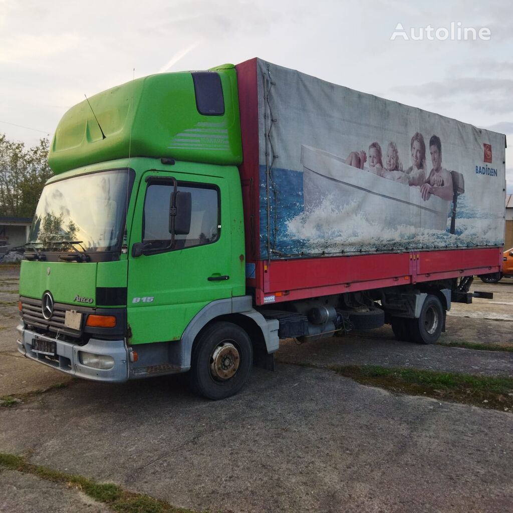 Mercedes-Benz Atego 815 camión toldo