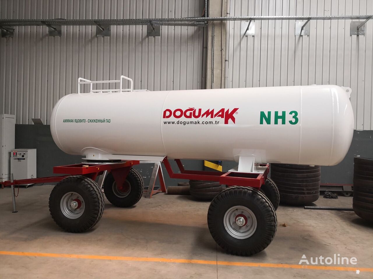 Doğumak Ammonia fertilizer application Tank (NH3) 5,5 M3 cisterna de gas nueva