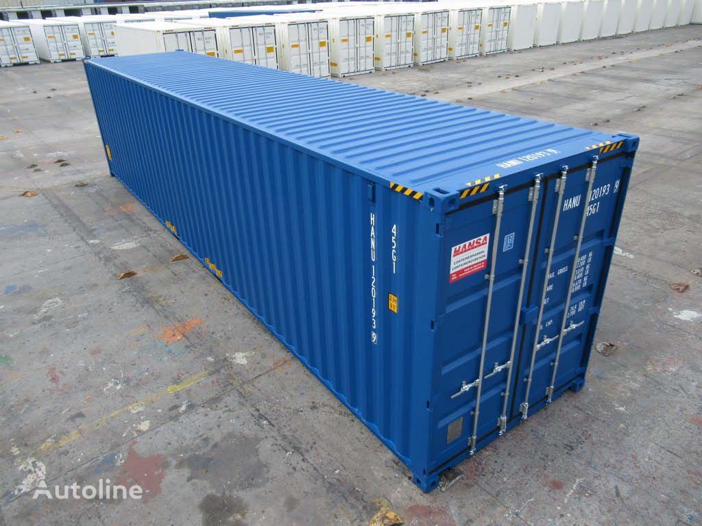 High Cube RAL5010 High Cube contenedor 40 pies nuevo
