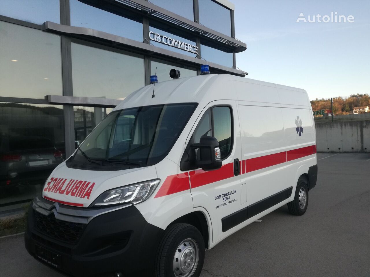 Citroen JUMPER L2H2 2,2 BLUE HDI 165 BVM6 ambulancia nueva