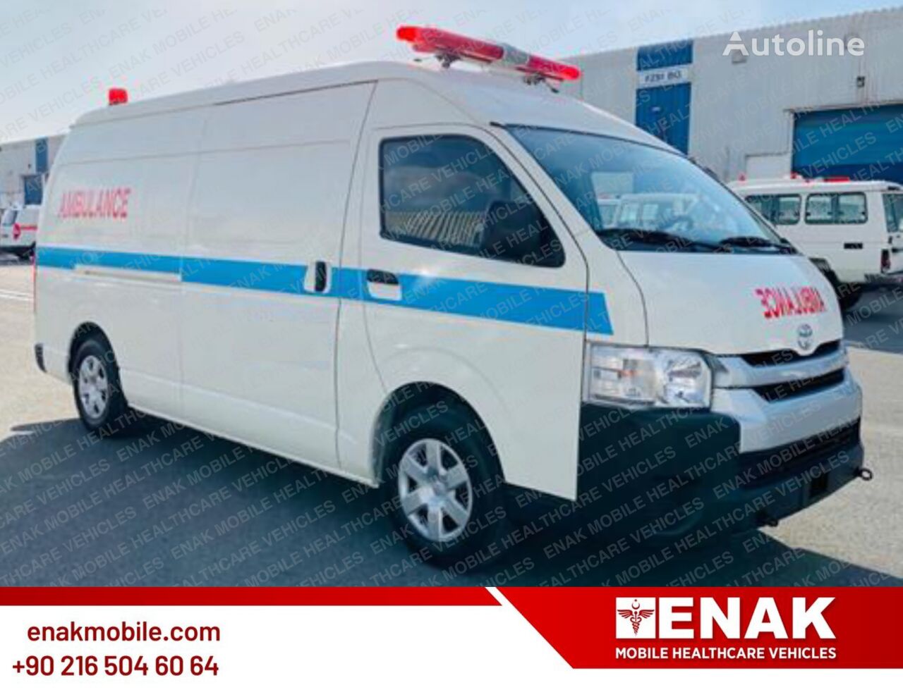 Toyota HİACE AMBULANCE WİTH EQUİPMENT ambulancia nueva