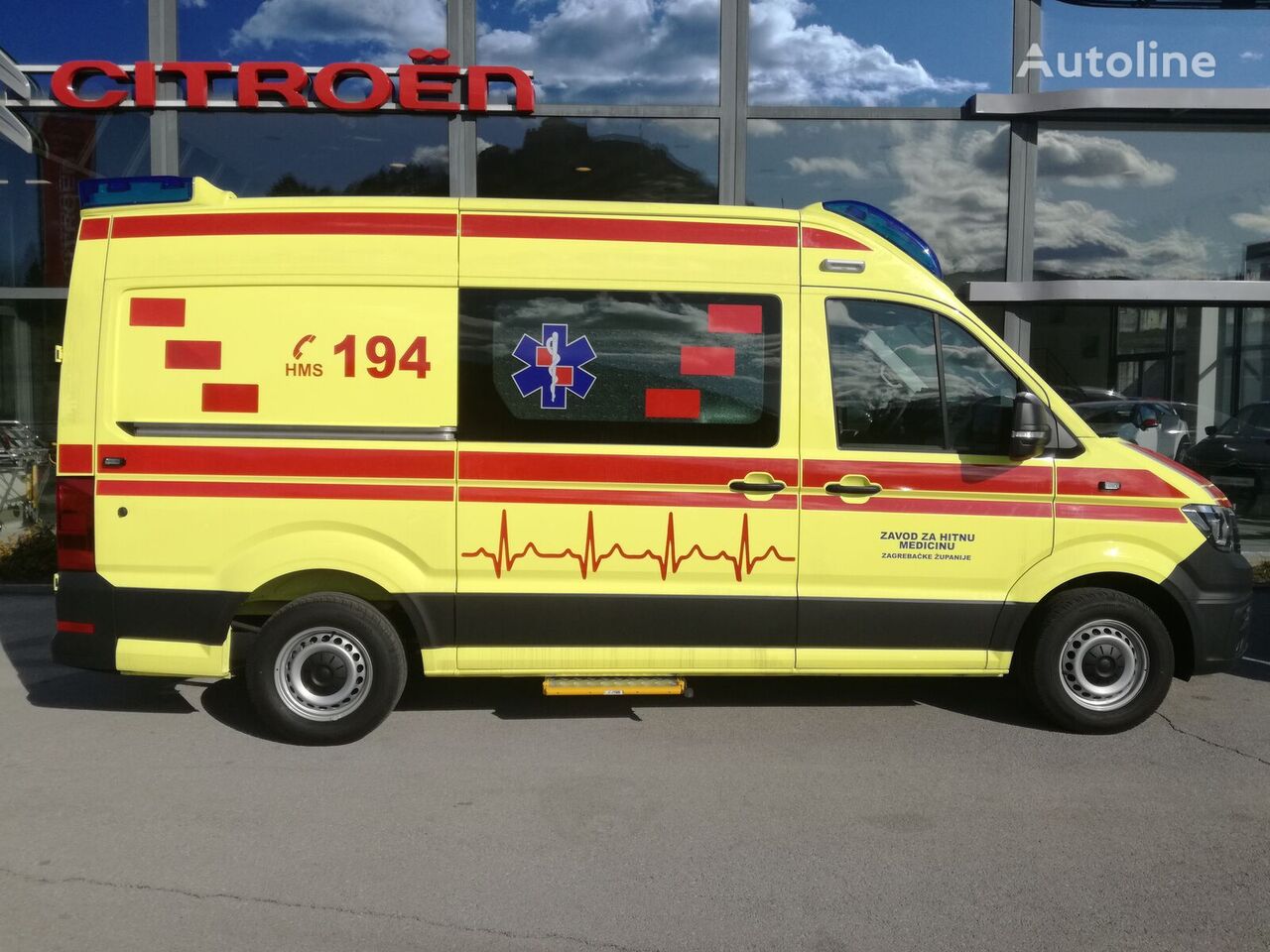 Volkswagen Crafter L3H2 ambulancia nueva