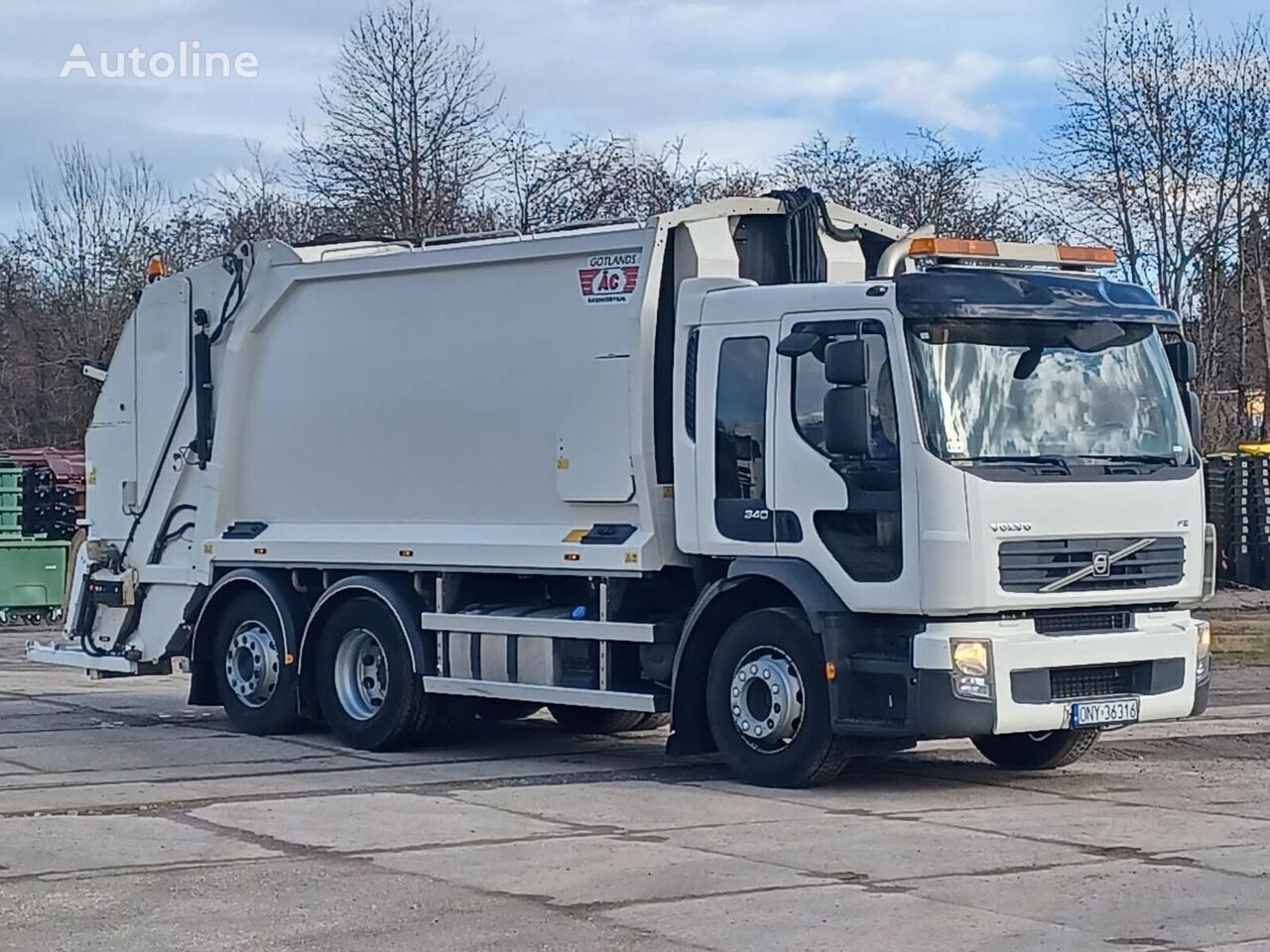 Volvo FE340 camión de basura