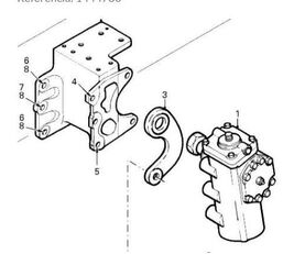 Caja Direccion Asistida DAF XF 105 FA 105.510 (1444786) dirección asistida para DAF XF 105 FA 105.510 camión