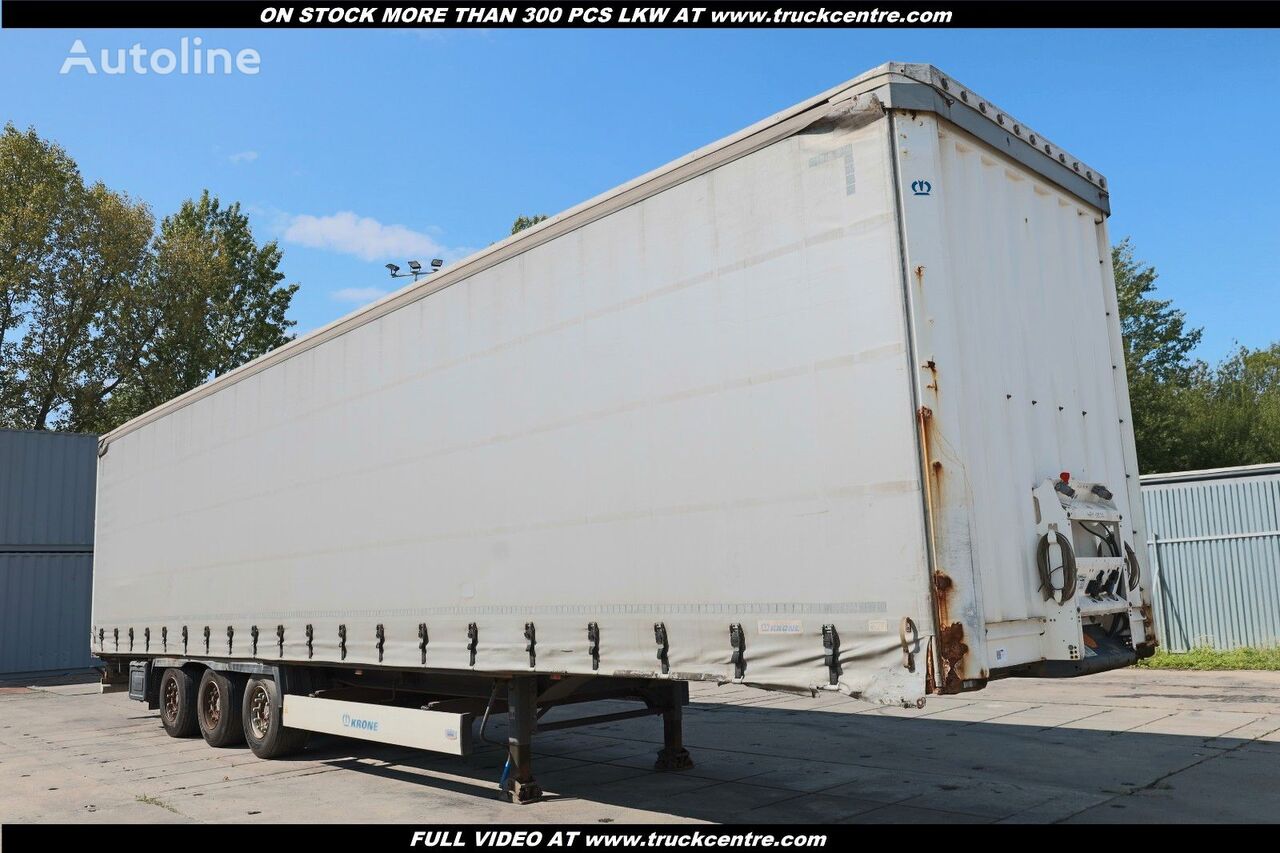 Schmitz Cargobull LOW DECK, 34 PALLETS, LIFTING AXLE, AXLES SAF semirremolque con lona corredera