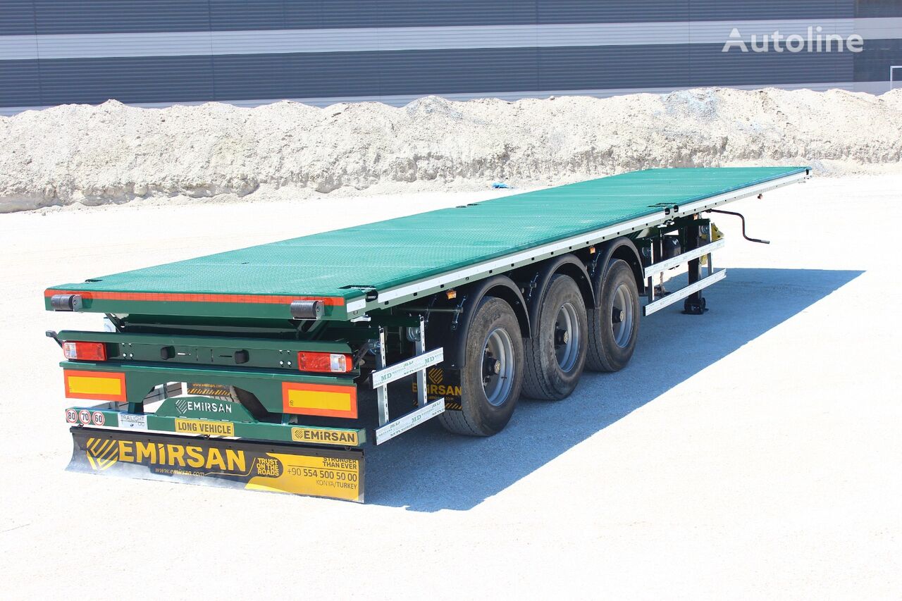 Emirsan Immediate Delivery From Stock13.60 METER FLATBED | 2024 EMIRSAN semirremolque de contenedores nuevo