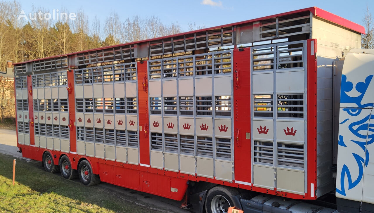 Pezzaioli 3 Decks,Led,Lifting roof,Livestock, T2 semirremolque para transporte de ganado