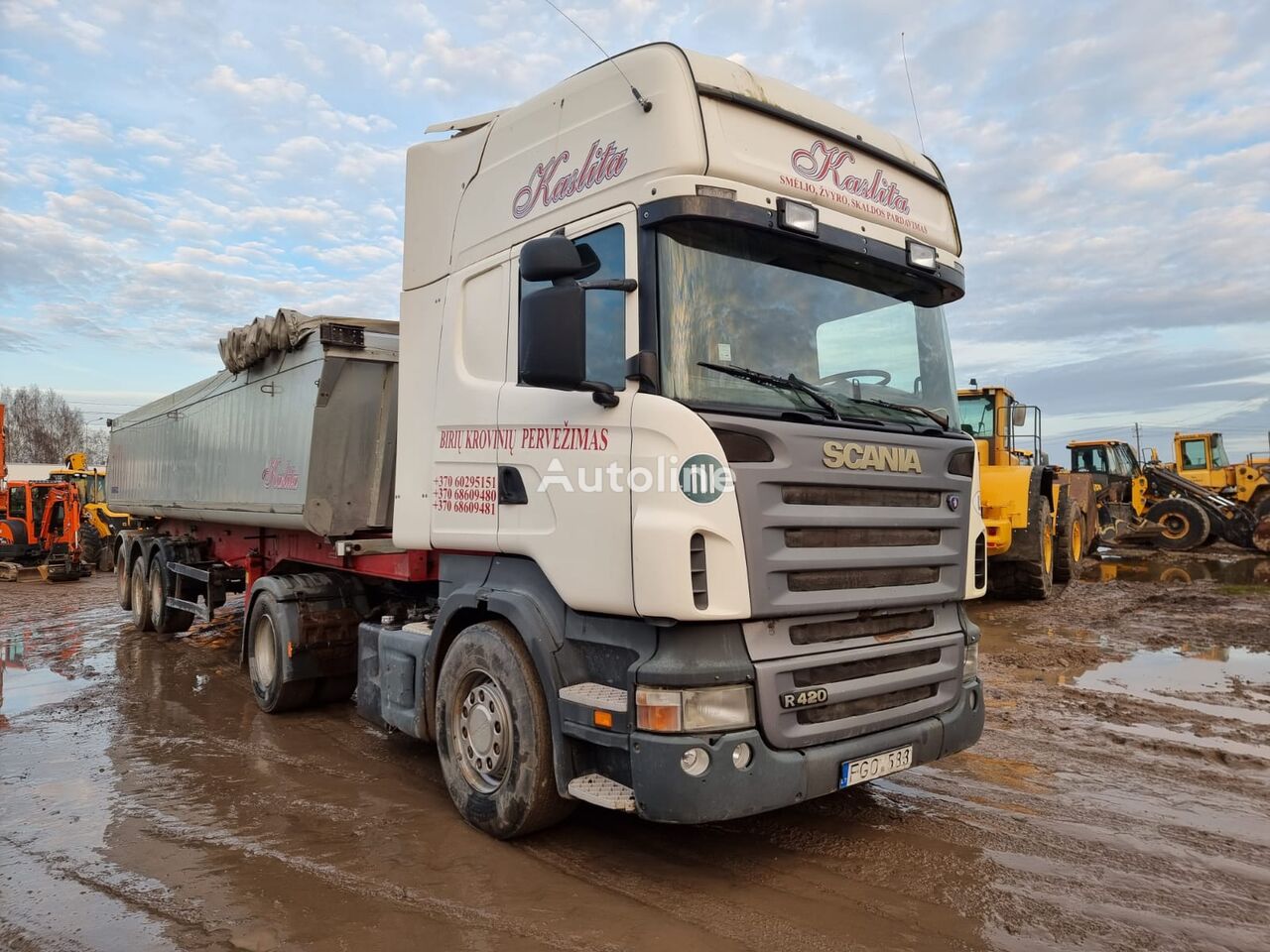 Scania R420 tractora