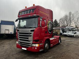 Scania R450 / AUTOMAT / RETARDER / BEZ EGR / ZBIORNIKI 1400 L / Wersja  tractora