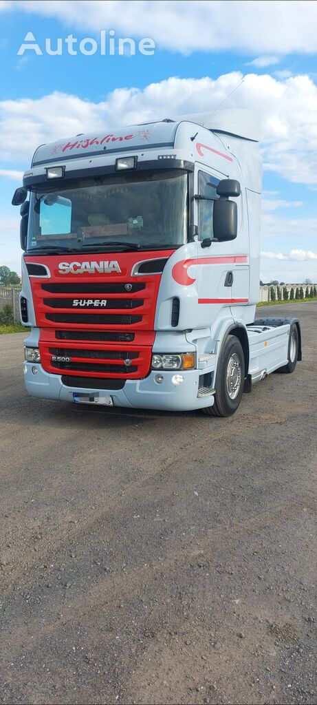 Scania R500 2011. HIGHLINE / ALL spoiler. / Super condition tractora