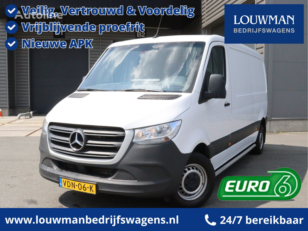 Mercedes-Benz Sprinter 314 2.2 CDI L2H1 MBUX Carplay Camera PDC Cruise Control furgoneta