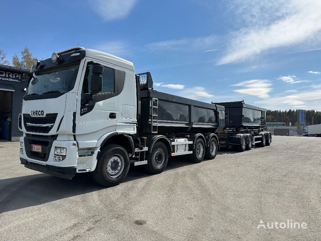 IVECO X-Way AS350S57 8x4 slp 2+2 pv volquete