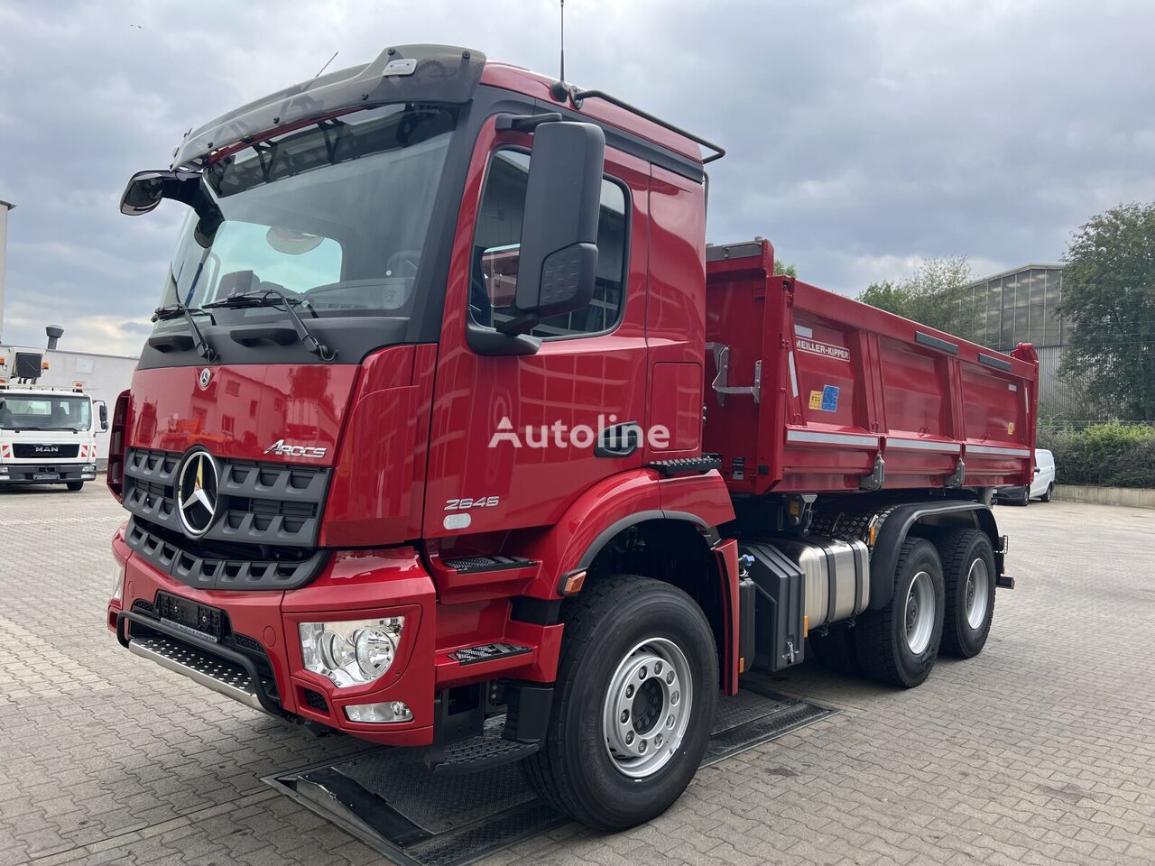 Mercedes-Benz AROCS 2646 K 6x4 EURO6 WYWROTKA TRÓJSTRONNA Z BORDMATIKIEM volquete