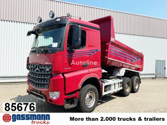 Mercedes-Benz Arocs 2658 K 6x4, Retarder, Stahlmulde ca volquete