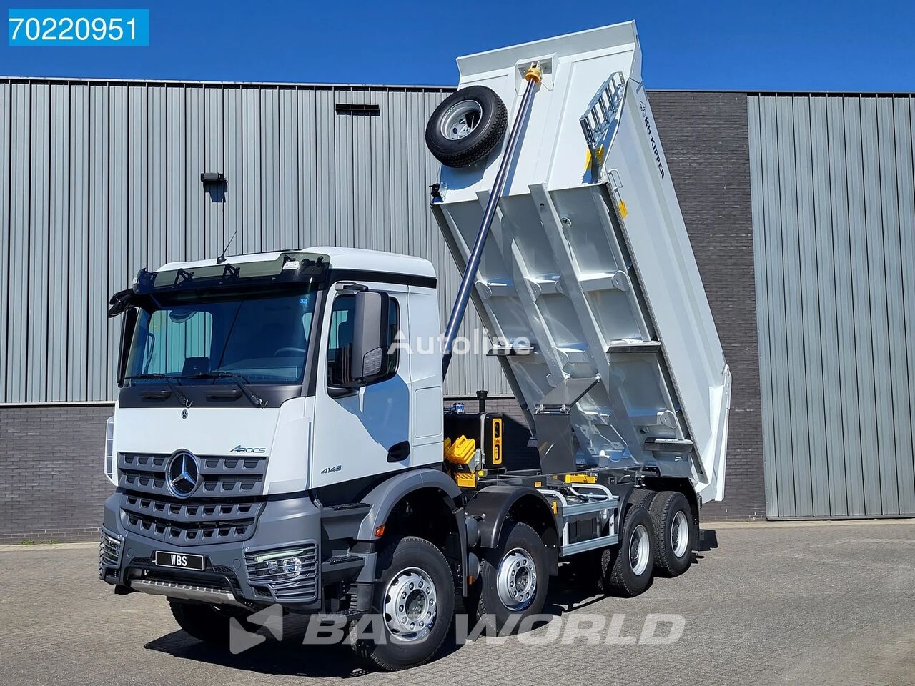 Mercedes-Benz Arocs 4145 8X4 NEW! Big-Axle Automatic 20m3 KH Kipper Euro 3 volquete nuevo