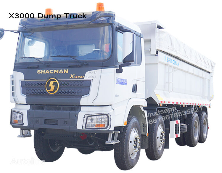 Shacman X3000 Rear Dump Truck Box Truck for Sale in Nigeria volquete nuevo